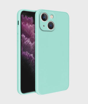 Luxe Vloeibare Siliconen Hoesje met Camera Bescherming voor iPhone 14 Plus, 11, 12, 13, 14 Pro Max, 12 Mini, 13 Mini