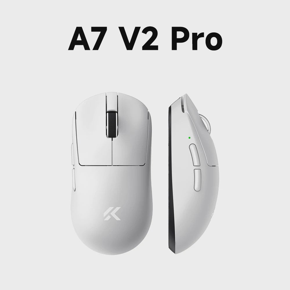 MCHOSE A7 V2 Draadloze Gaming Muis - 8000Hz Polling Rate, PAW3950 Sensor, Lichtgewicht