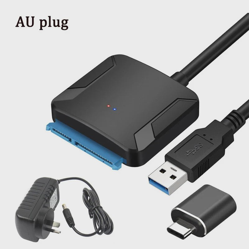 USB 3.0 naar SATA Adapter Kabel voor 2.5" en 3.5" HDD/SSD