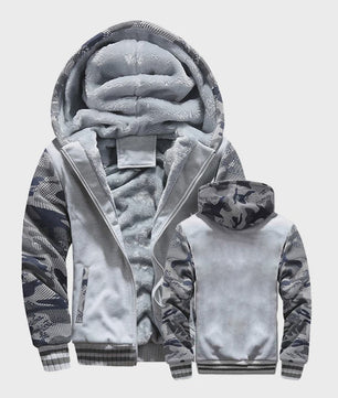 Warme Heren Winterjas met Fleece Voering en Capuchon - Casual Sportief Buitenjack