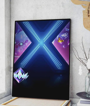 Fortnite Game Poster Canvas Print - Anime Stijl Wanddecoratie