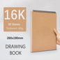Professioneel Schetsboek 160gsm - 30 Vel Dik Tekenpapier met Spiraalbinding