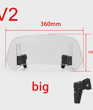 Universele Motor Windscherm Verlengstuk - Verstelbaar Spoiler Deflector