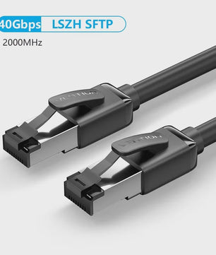 Vention Cat8 Ethernet Kabel SFTP 40Gbps 2000MHz - Razendsnel Internet & Gaming