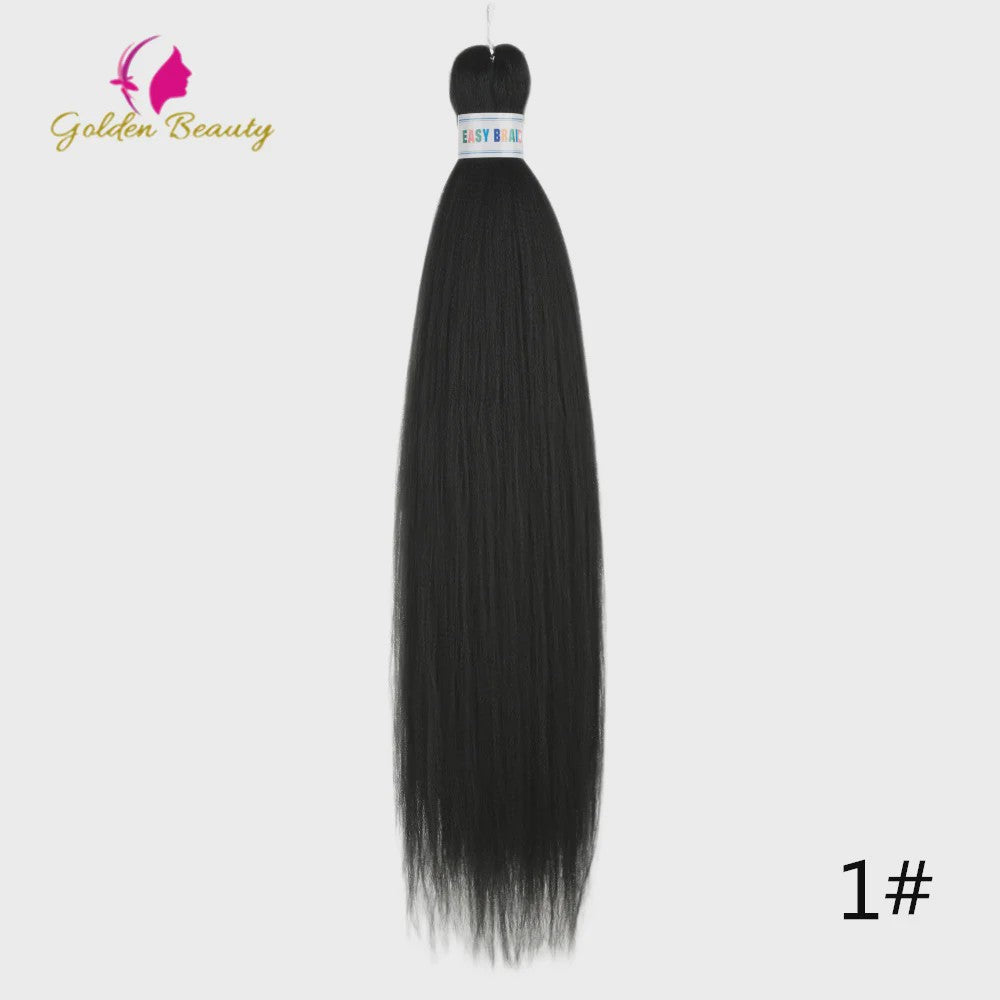 26 Inch Ombre Kleuren Vlechtsel Haar Synthetisch Pre-stretched Jumbo Braids Haar voor Cosplay & Pruiken