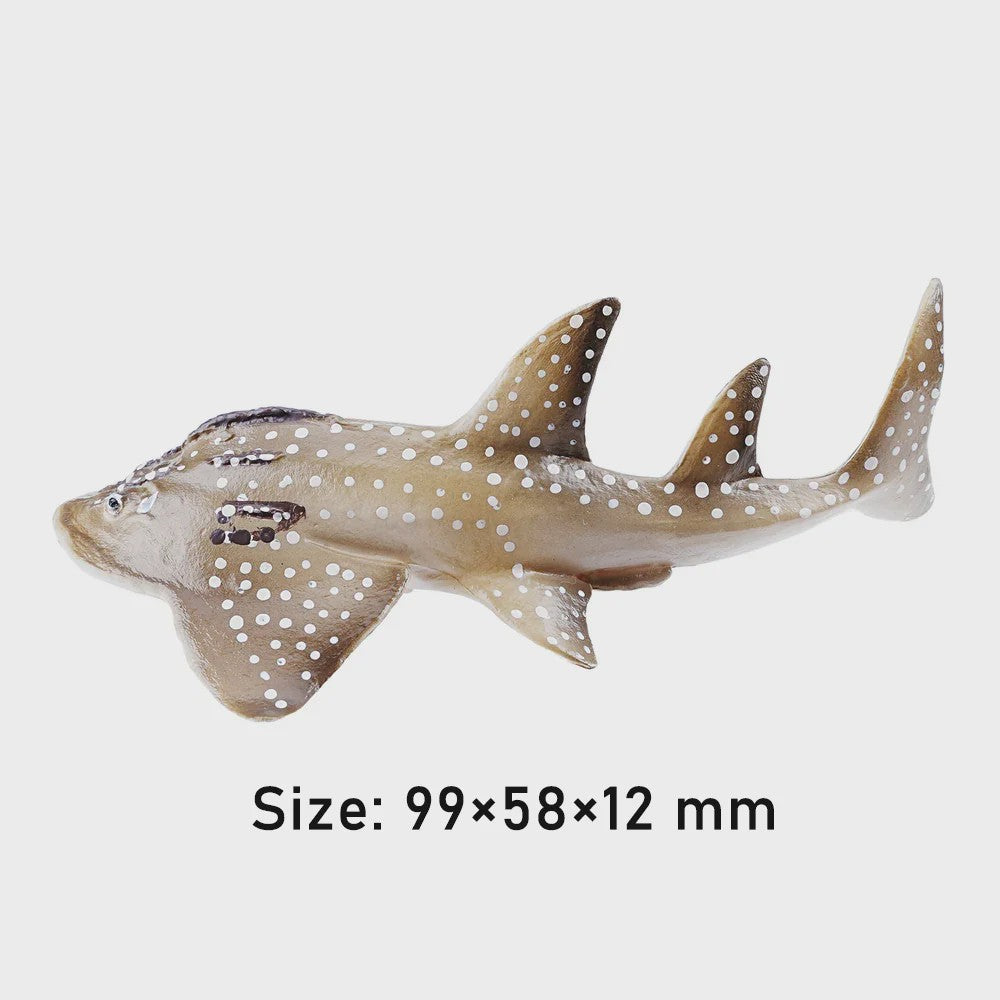Toymany Manta Ray Speelfiguur - Realistische Oceaan Dieren Model, Cadeau voor Kinderen
