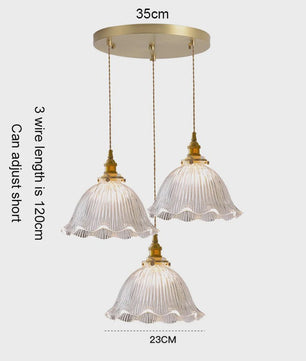 Moderne Glazen Hanglamp - Stijlvolle Plafondlamp voor Woonkamer, Keuken & Eetkamer