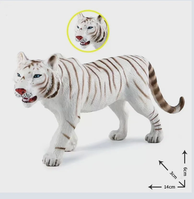 Realistische PVC Dierenfiguren Set: Wilde Dieren Collectie