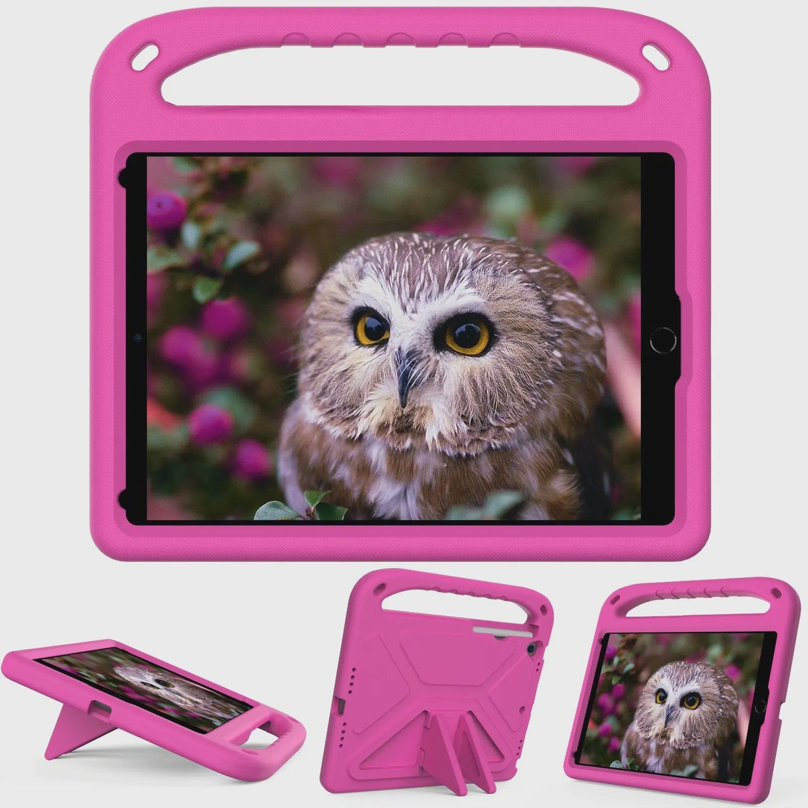 Schokbestendige EVA Kinderhoes met Handvat & Standaard voor iPad 10.2, 10.9, 11 inch
