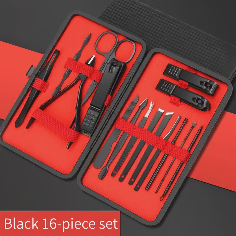 Professionele Manicure & Pedicure Set - 25 Delig - Roestvrij Staal