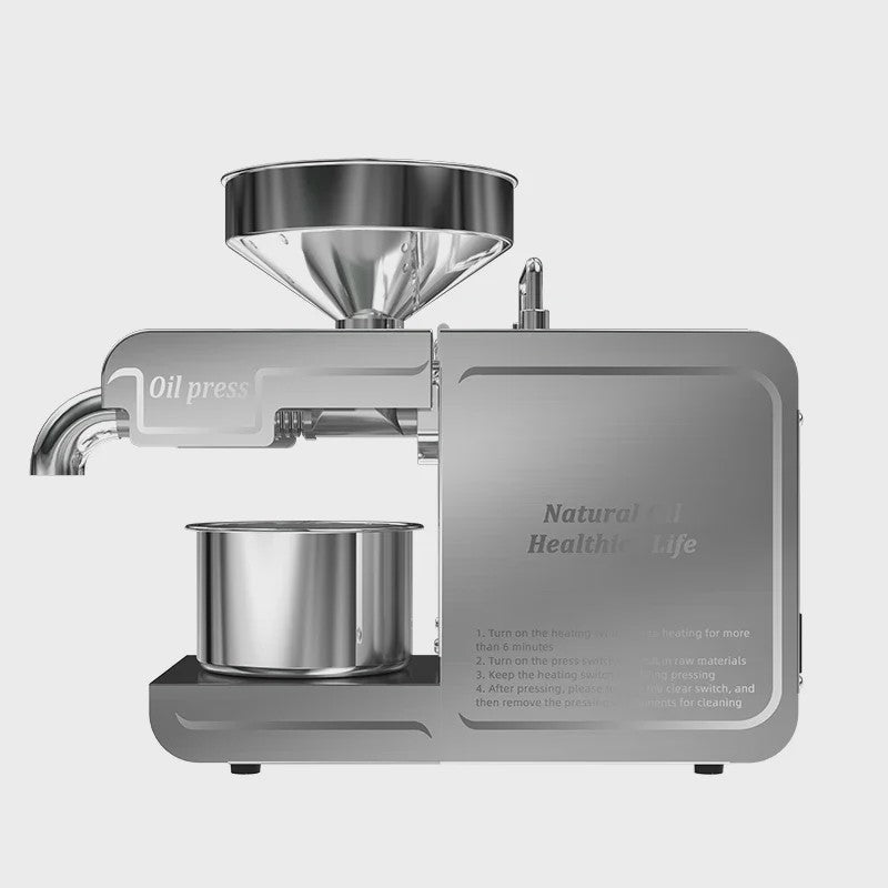Automatische Oliepers Machine - Koud & Warm Persen voor Huishoudelijk Gebruik