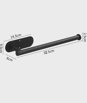 Zelfklevende RVS Toiletrolhouder & Keukenrolhouder - Wandmontage
