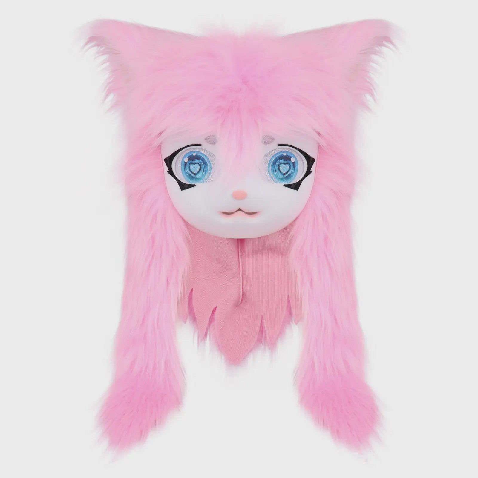 Furry Cosplay Masker Hoofddeksel - Kat & Konijn Stijl voor Kinderen & Feestjes