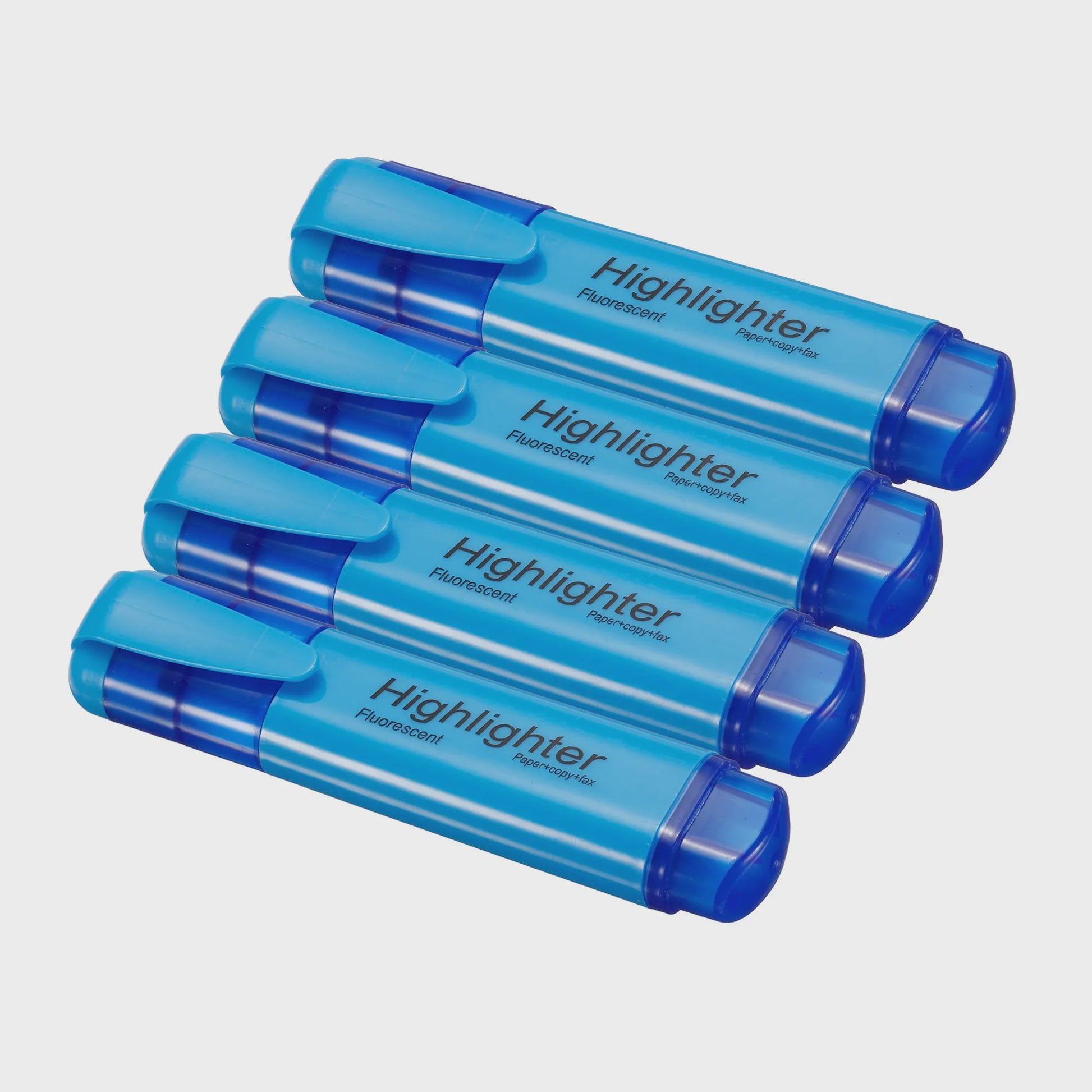 Set van 4 of 6 Fluorescerende Highlighters met Brede Stift - Ideaal voor Tekenen, Markeren en Kantoor
