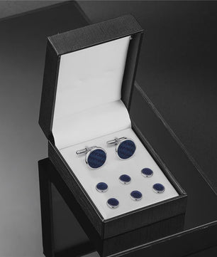 Set Manchetknopen en Tuxedo Studs voor Heren - Stijlvolle Accessoires voor Bruiloft en Feest