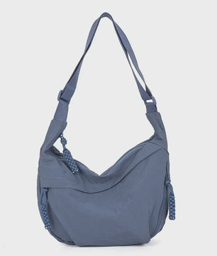 Trendy Dames Schoudertas van Zacht Materiaal - Casual Hobo Crossbody Tas