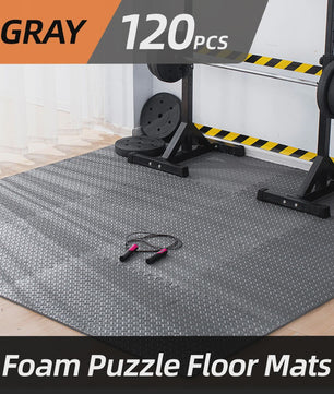 Interlocking EVA Foam Vloermatten 31cm - Anti-slip & Slijtvast voor Fitness, Gym & Speelkamer