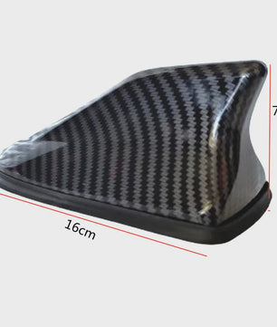 Universele Haaienvin Antenne Cover met Carbon Fiber Look - Verbeter uw Autoradio Signaal