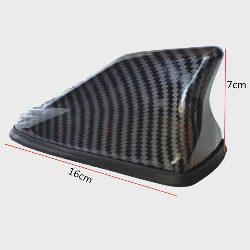 Universele Haaienvin Antenne Cover met Carbon Fiber Look - Verbeter uw Autoradio Signaal
