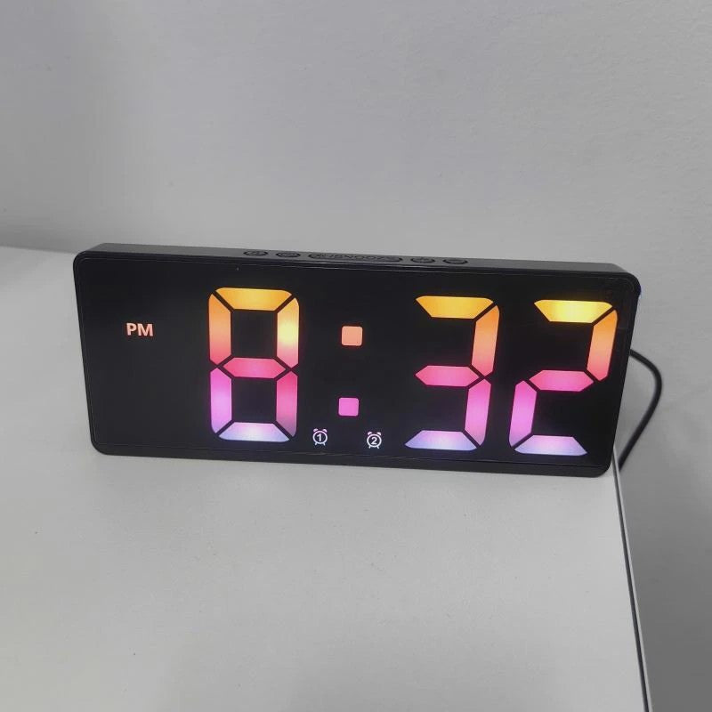 Digitale Wekker met Spraakbediening, Temperatuurweergave en Nachtmodus