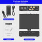 ALSOZONE A5se Desktop HiFi Versterker - 140W x 2 Krachtige Class D Audio Versterker met XLR/TRS & RCA Ingangen