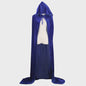 Lange Fluwelen Kapmantel met Capuchon - Unisex voor Halloween, Kerst & Cosplay