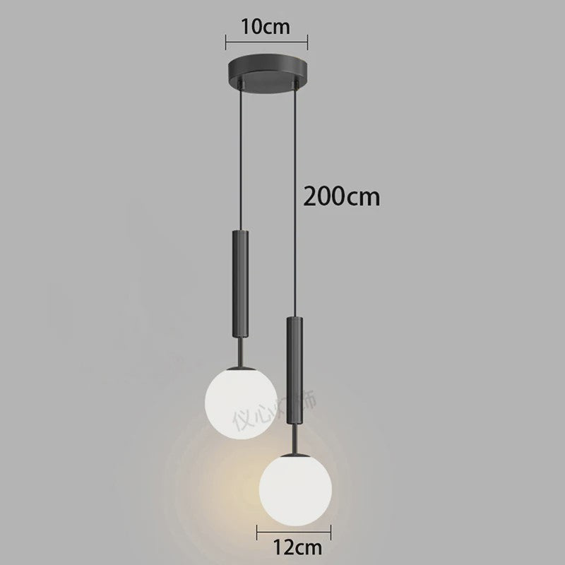 Moderne LED Hanglamp voor Slaapkamer en Nachtkastje - Stijlvolle Binnenverlichting