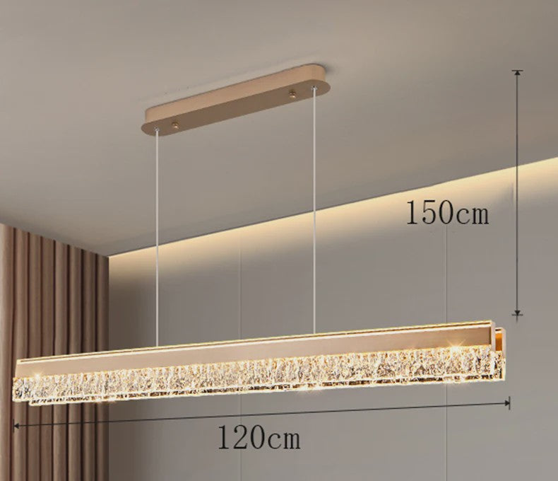 Nordic Kristallen Plafondlamp - Stijlvolle Chandelier voor Woonkamer, Restaurant of Villa