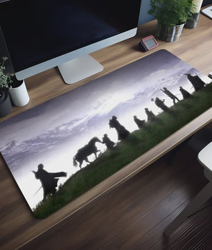 Lord of the Rings Midden-Aarde Kaart Muismat - Extra Groot, Antislip & Dik
