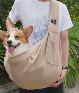 Comfortabele Honden & Katten Draagtas Sling - Ideaal voor Outdoor Reizen & Dagjes Uit