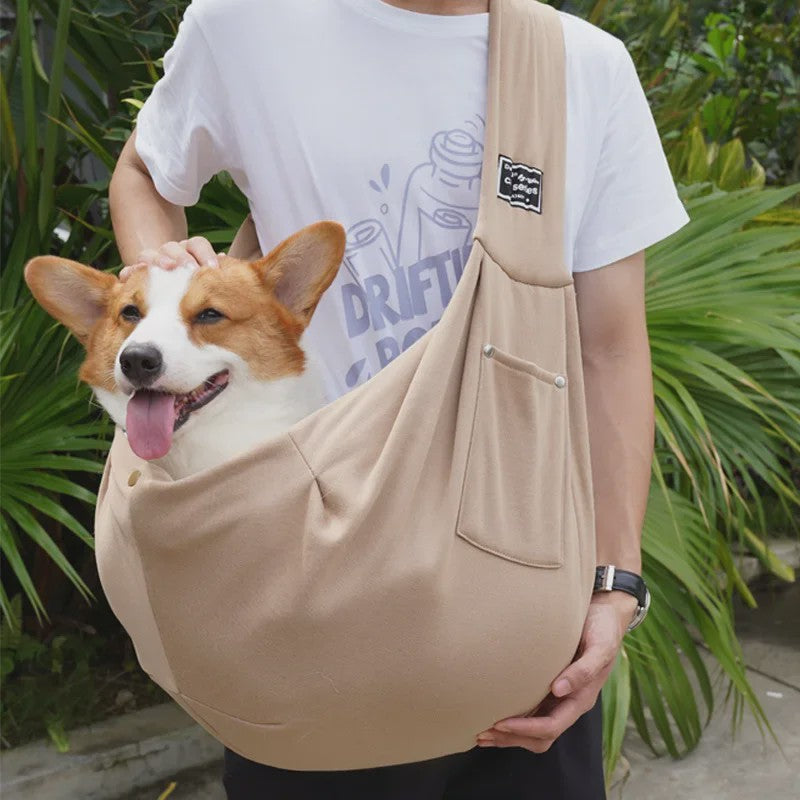 Comfortabele Honden & Katten Draagtas Sling - Ideaal voor Outdoor Reizen & Dagjes Uit