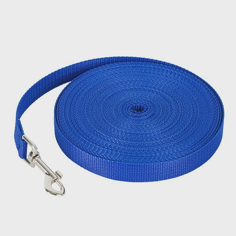 Lange Hondentrainingslijn Nylon - 1.2M tot 30M - Duurzaam & Veilig