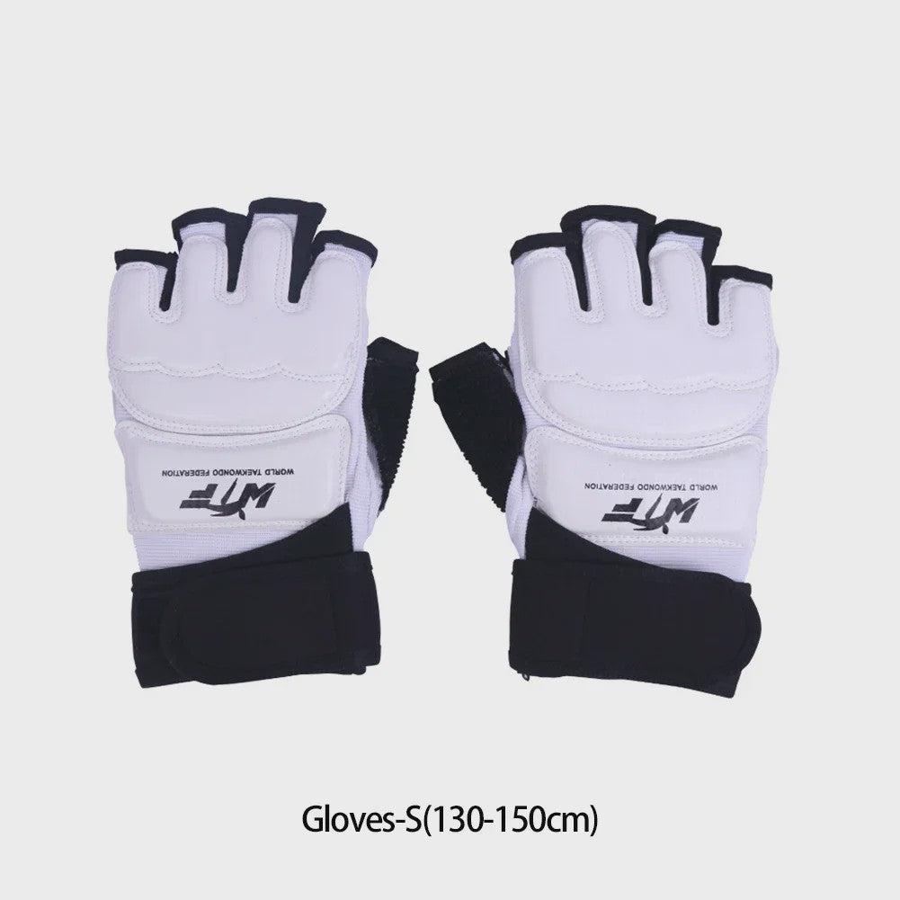 Karate & Taekwondo Handschoenen en Voetbeschermers Set - Half Vinger & Flexibel