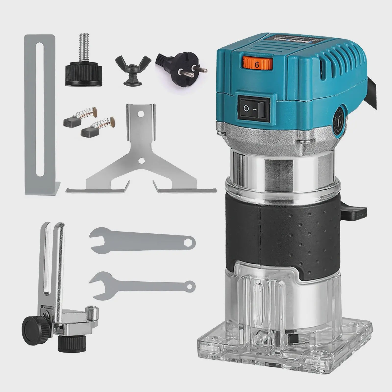 Krachtige 1380W Elektrische Hout Router & Trimmer voor Frezen, Graveren en Frezen