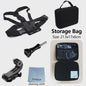 Verstelbare Borstband Mount Harness voor GoPro & Actiecamera's