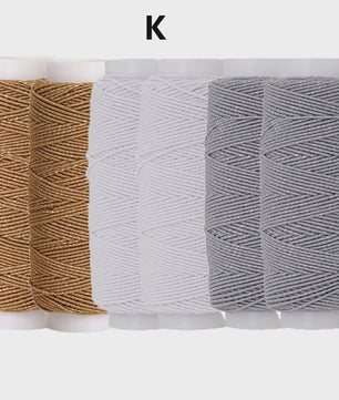 Elastisch Naaigaren 0.6mm - 6 Kleuren Set (20M) voor DIY, Kleding & Hobby