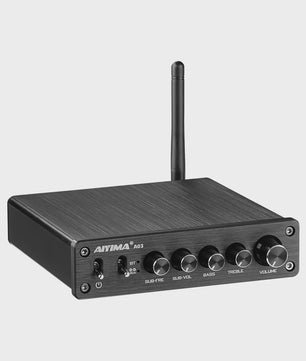 AIYIMA A03 2.1 Bluetooth HiFi Versterker TPA3116D2 Digitale Audio Versterker 50W x 2 + 100W Subwoofer