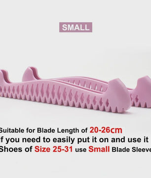 Verstelbare Schaats Blade Covers (S/L/XL) - TPU Bescherming voor IJshockey en Kunstschaatsen