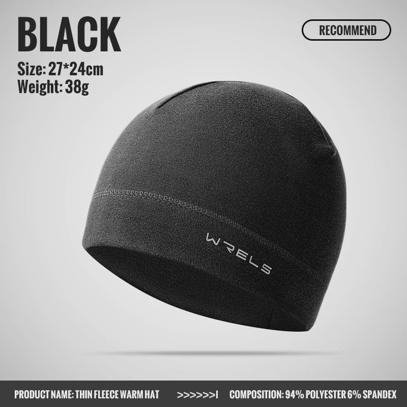 WRELS Winter Hardloopmuts voor Heren - Winddicht & Warm Fleece