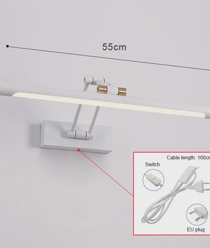 Moderne LED Spiegel Lamp - Wandlamp Badkamer/Slaapkamer - 43cm/58cm