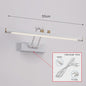 Moderne LED Spiegel Lamp - Wandlamp Badkamer/Slaapkamer - 43cm/58cm