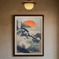 Japanse Vintage Poster Wanddecoratie Canvas - Stijlvolle Kunst voor Huis & Slaapkamer