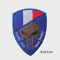 Franse Vlag Patches met Klittenband - Geborduurd Embleem