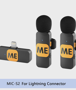 BOYA BY-V Professioneel Draadloos Lavalier Mini Microfoon Systeem voor iPhone & Android