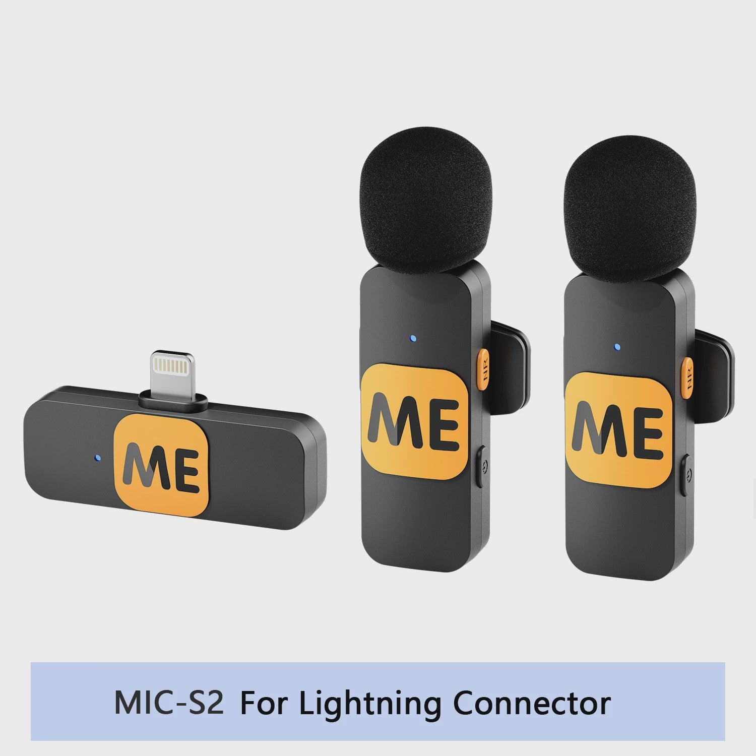 BOYA BY-V Professioneel Draadloos Lavalier Mini Microfoon Systeem voor iPhone & Android