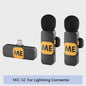 BOYA BY-V Professioneel Draadloos Lavalier Mini Microfoon Systeem voor iPhone & Android