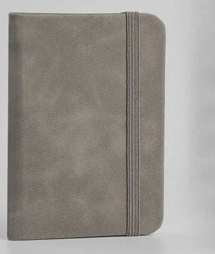 Compact A7 Notitieboekje met PU Cover - Mini Memo Pad voor Onderweg