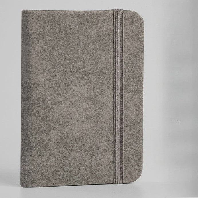 Compact A7 Notitieboekje met PU Cover - Mini Memo Pad voor Onderweg