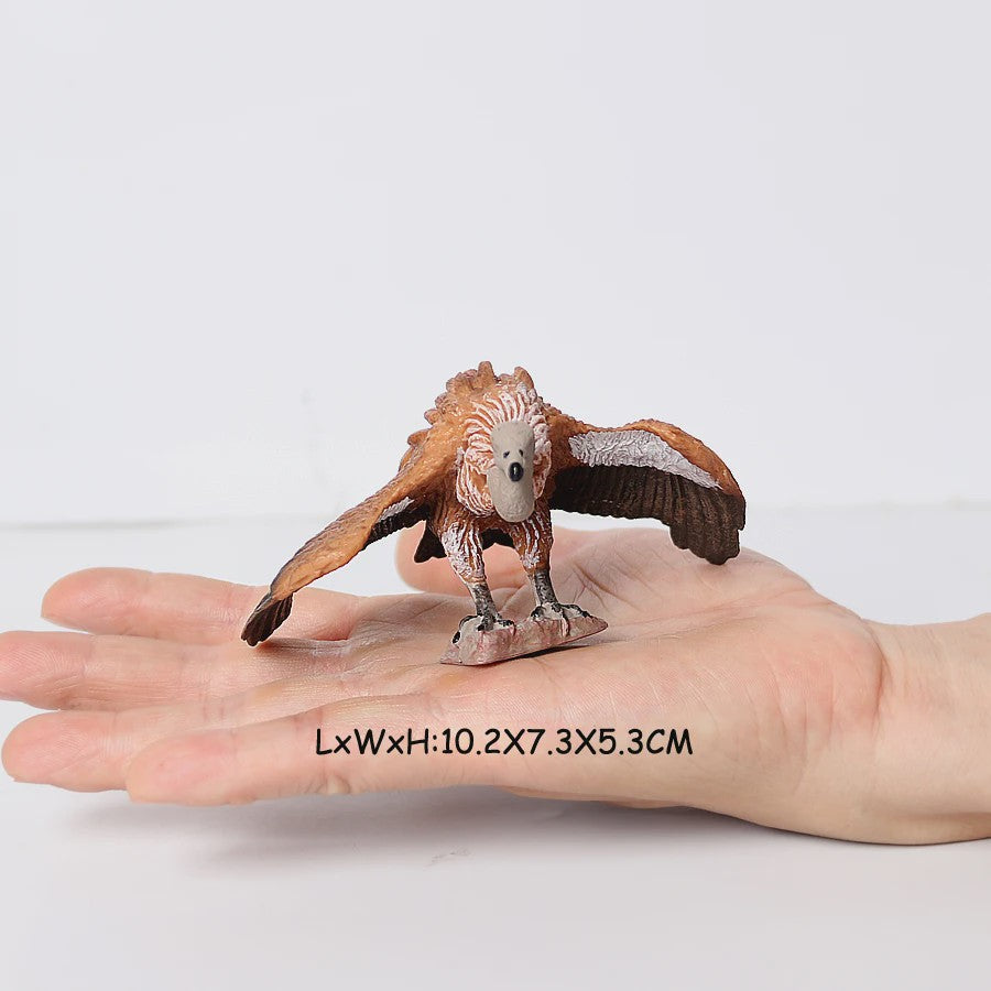 Realistische Roofvogel Figuren Set: Adelaar, Gier & Secretarisvogel - Educatief Speelgoed