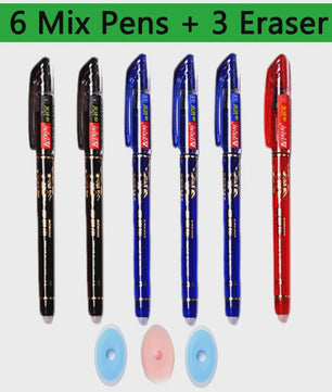 Set van 25 Kawaii Uitwisbare Gelpennen - Vloeiend Schrijven en Wissen voor School & Kantoor
